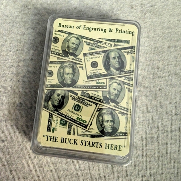 Vintage Bureau of Printing and Engraving Deck of Playing Cards